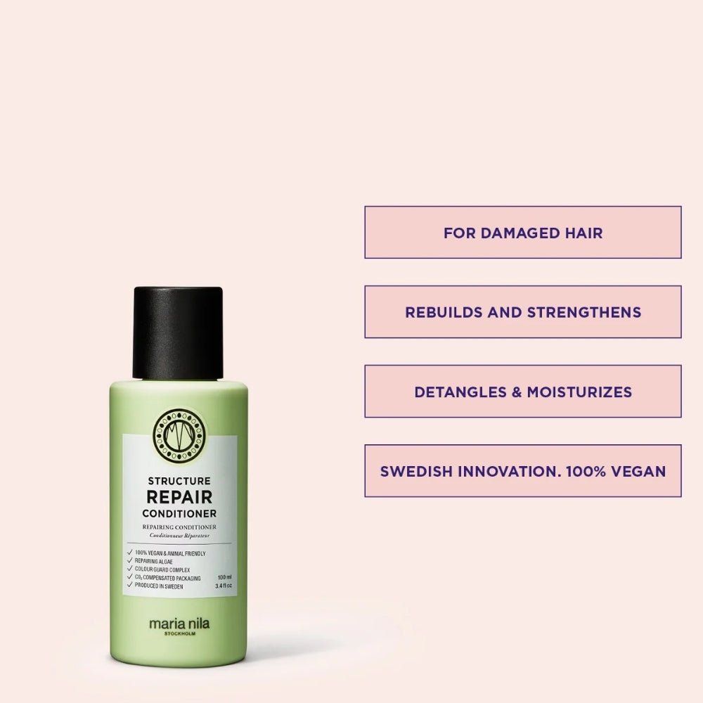 Maria Nila Structure Repair Travel Size Conditioner 100ml - Beauty Tribe