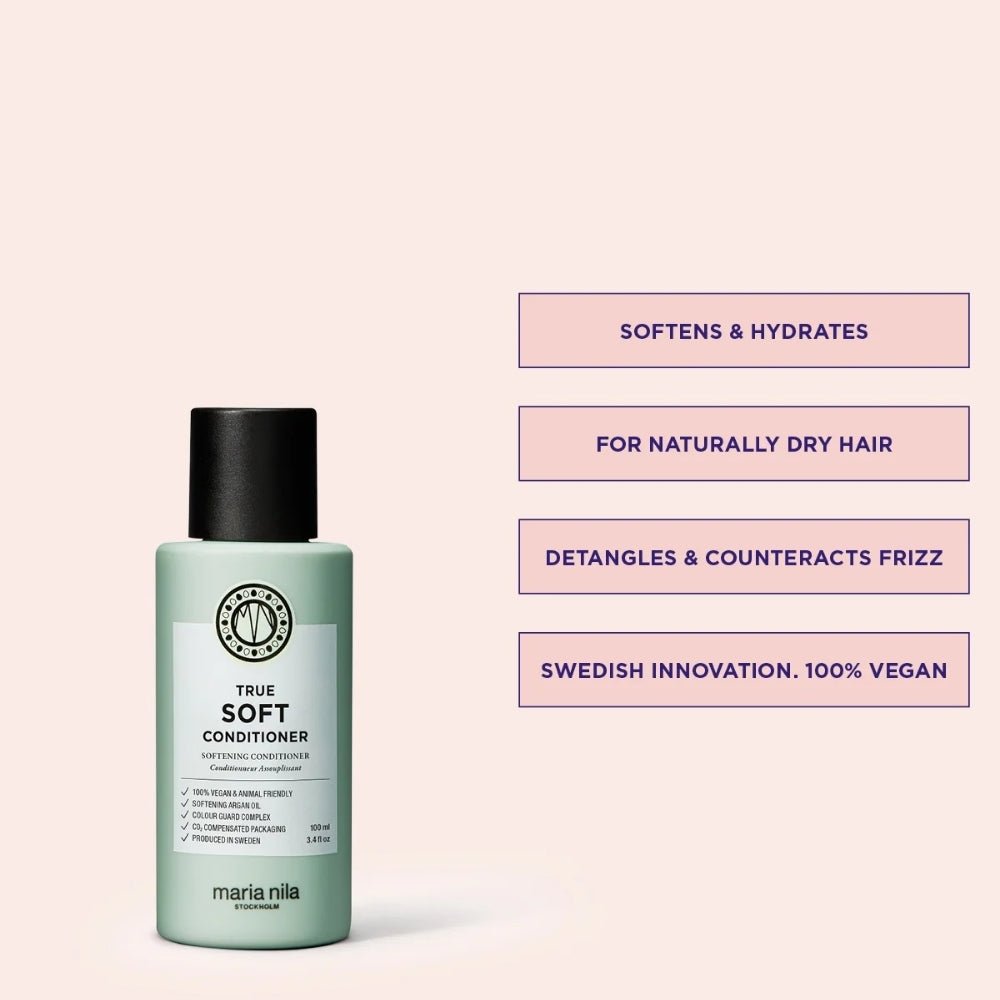 Maria Nila True Soft Travel Size Conditioner 100ml - Beauty Tribe