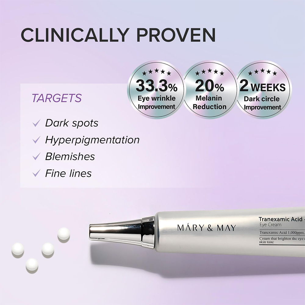 Mary & May Tranexamic Acid + Glutathione Eye Cream 30g