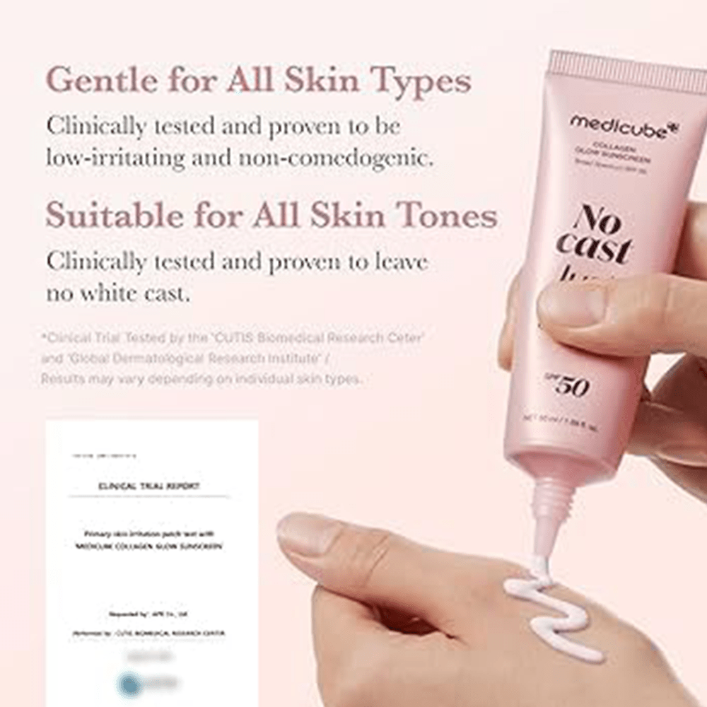 Medicube Collagen Glow Sunscreen 50ml - Beauty Tribe