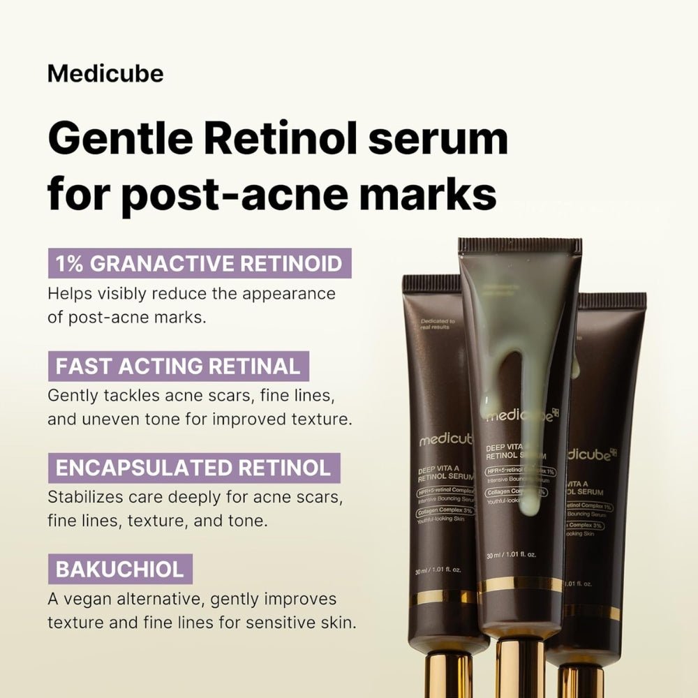 Medicube Deep Vita A Retinol Serum 30ml - Beauty Tribe