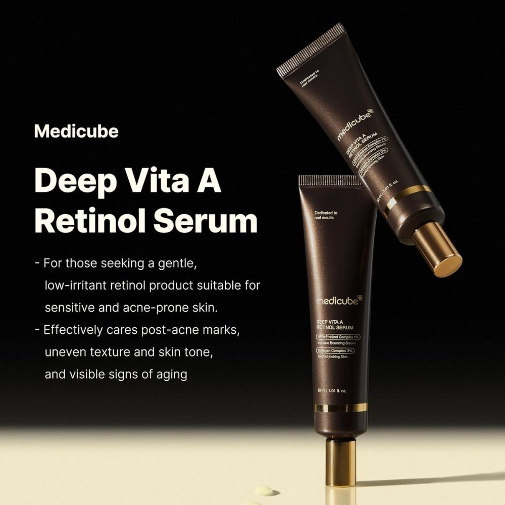 Medicube Deep Vita A Retinol Serum 30ml - Beauty Tribe
