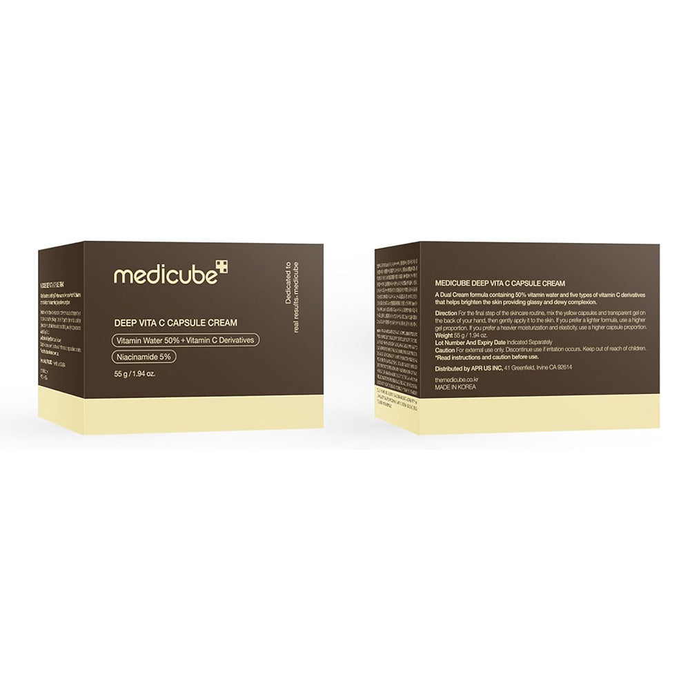 Medicube Deep Vitamin C Golden Capsule Face Moisturizer 55g