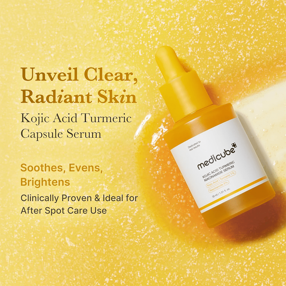 Medicube Kojic Acid Turmeric Niacinamide Serum 30ml - Beauty Tribe