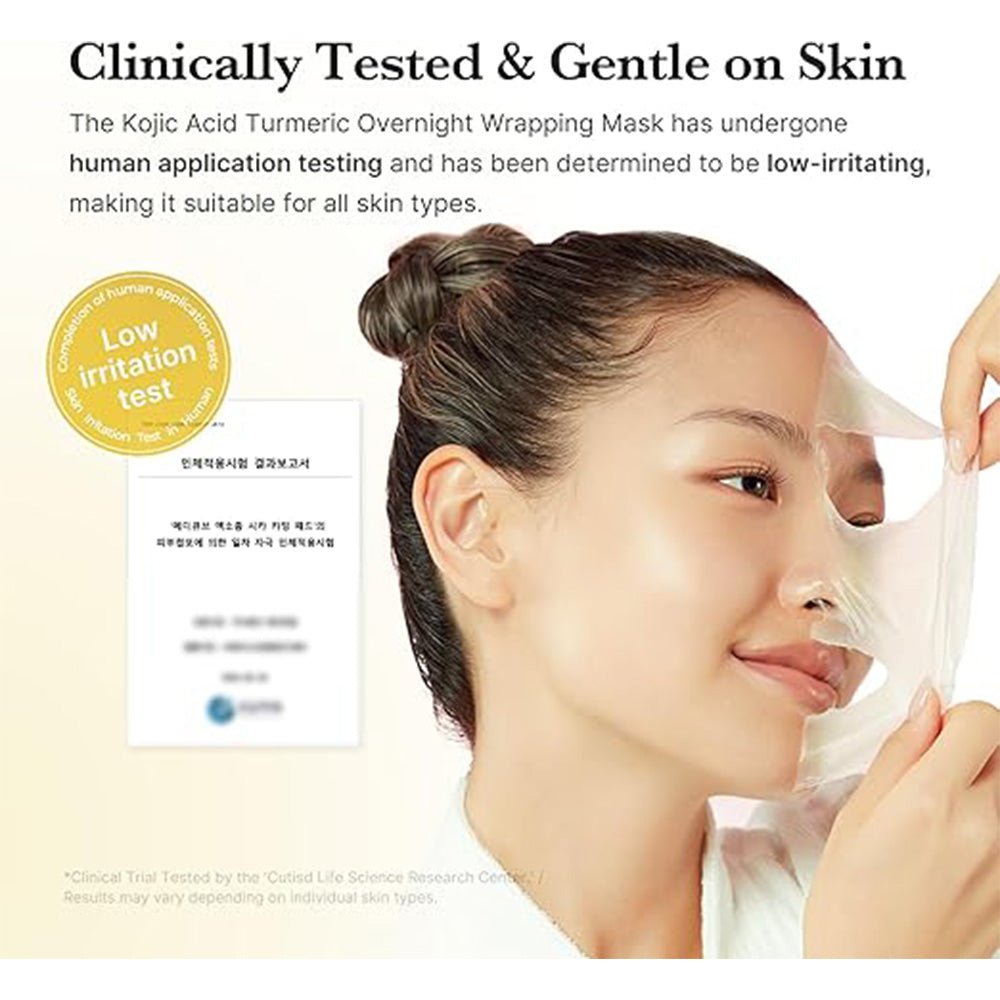 Medicube Kojic Acid Turmeric Night Wrapping Mask 75ml - Beauty Tribe