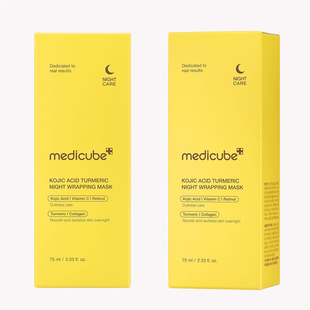 Medicube Kojic Acid Turmeric Night Wrapping Mask 75ml - Beauty Tribe