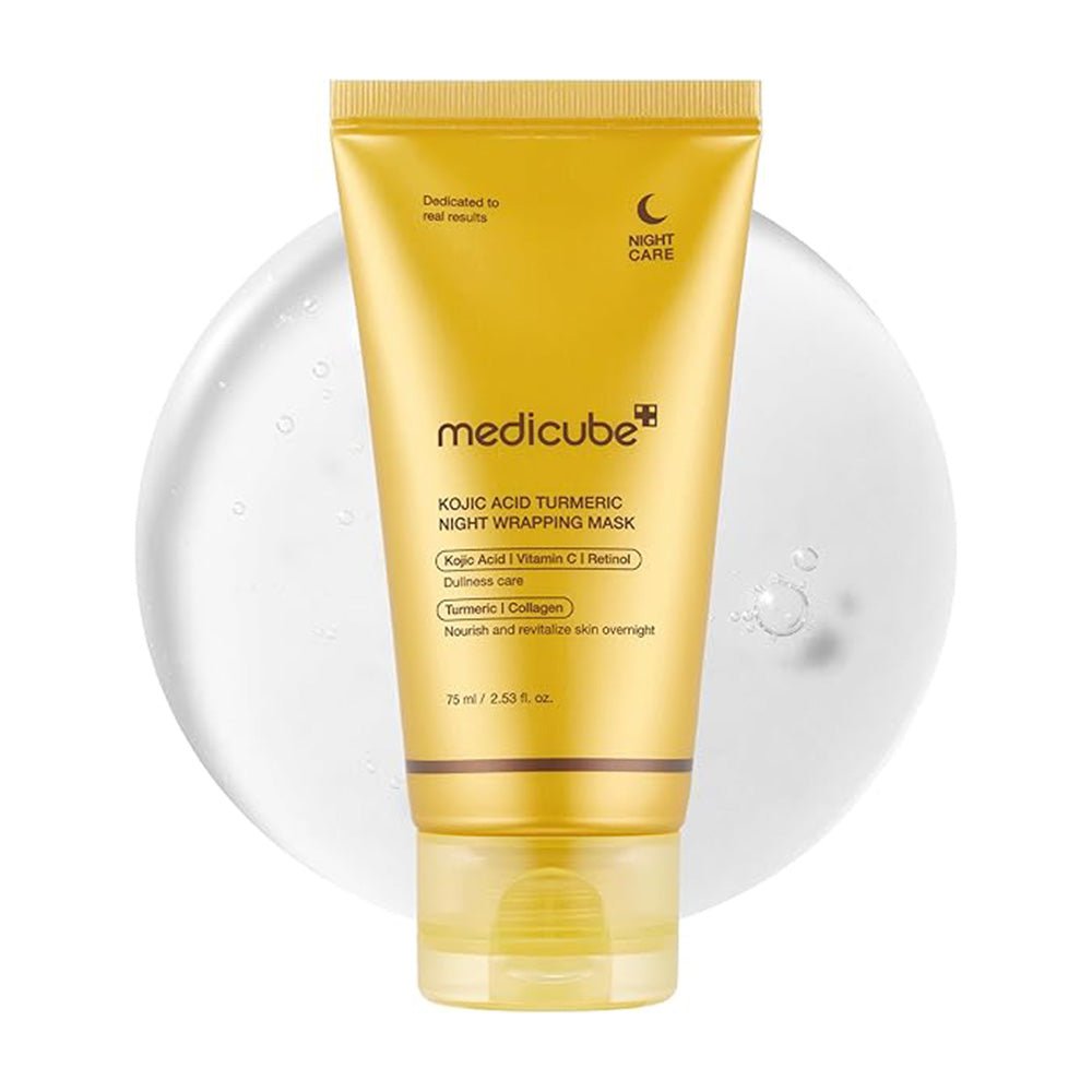 Medicube Kojic Acid Turmeric Night Wrapping Mask 75ml - Beauty Tribe