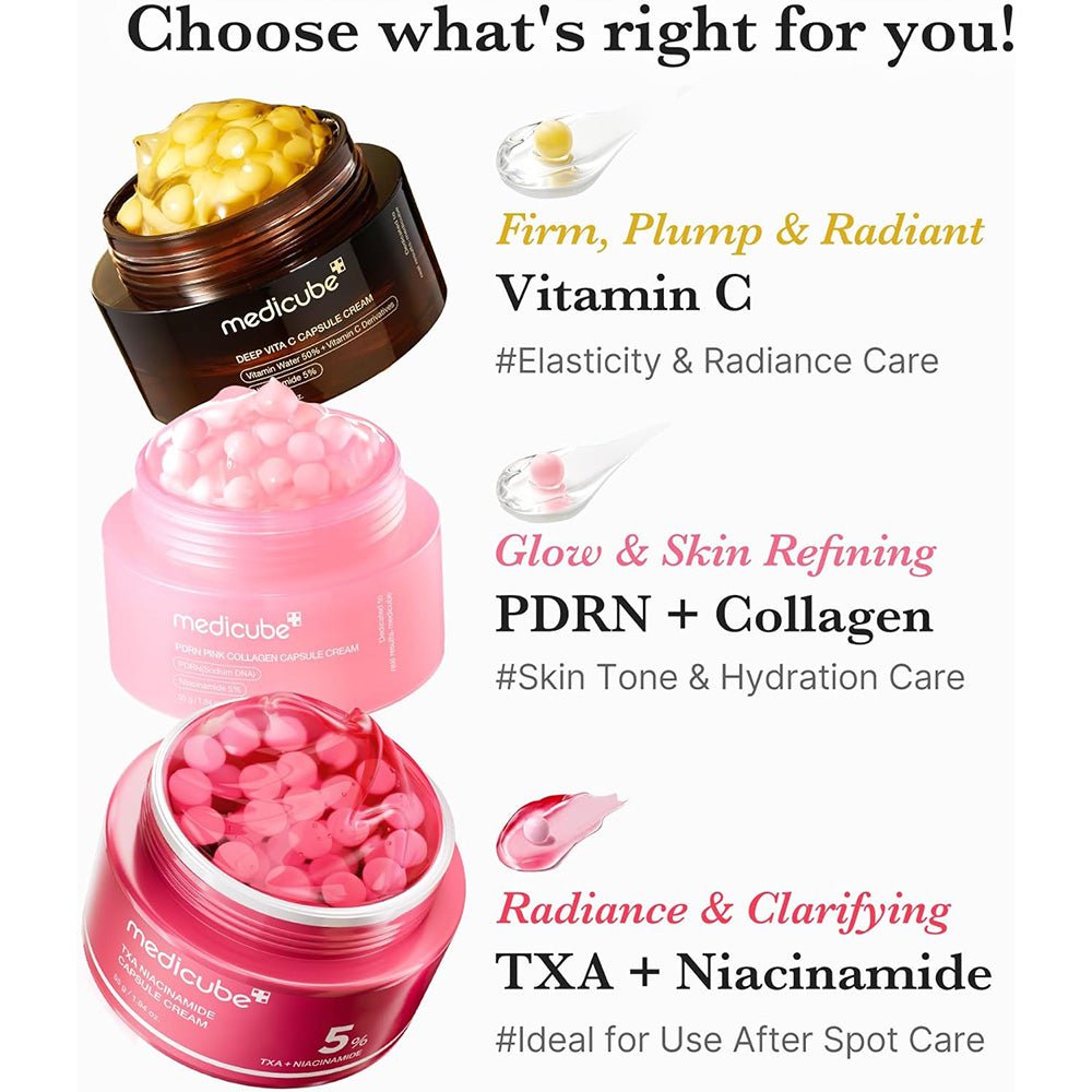 Medicube PDRN Pink Collagen Capsule Cream 55g - Beauty Tribe