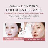 Medicube PDRN Pink Collagen Gel Mask 4Pc - Beauty Tribe