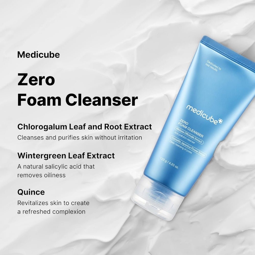 Medicube Zero Foam Cleanser 120g - Beauty Tribe