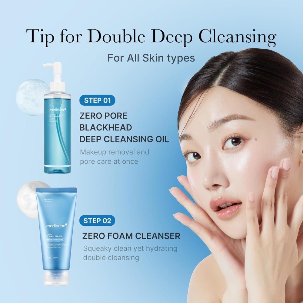 Medicube Zero Pore Blackhead Deep Cleansing Oil 205ml - Beauty Tribe
