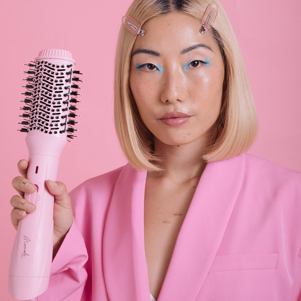 Mermade Hair Blow Dry Brush - Pink - Beauty Tribe