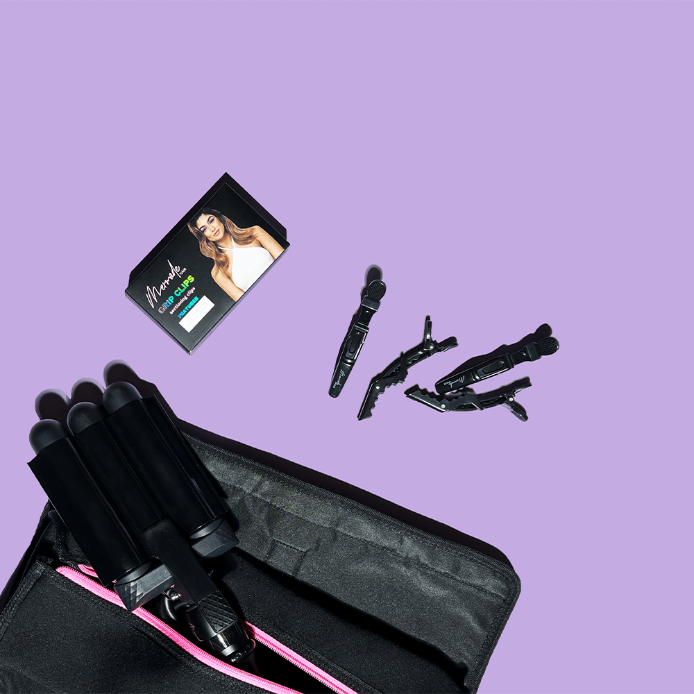 Mermade Hair Grip Clips Black - Beauty Tribe