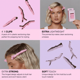 Mermade Hair Grip Clips Lilac - Beauty Tribe