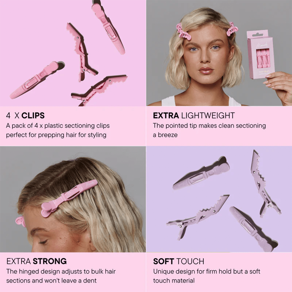 Mermade Hair Grip Clips Lilac - Beauty Tribe