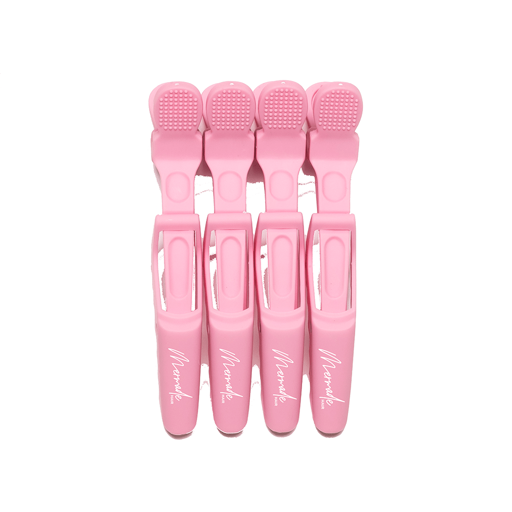 Mermade Hair Grip Clips Pink - Beauty Tribe