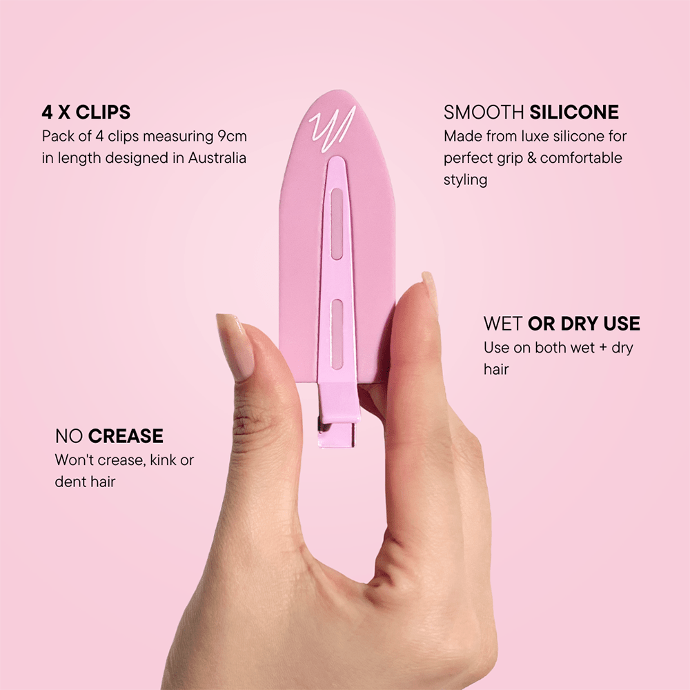 Mermade Hair Jumbo No - Crease Clips - Beauty Tribe