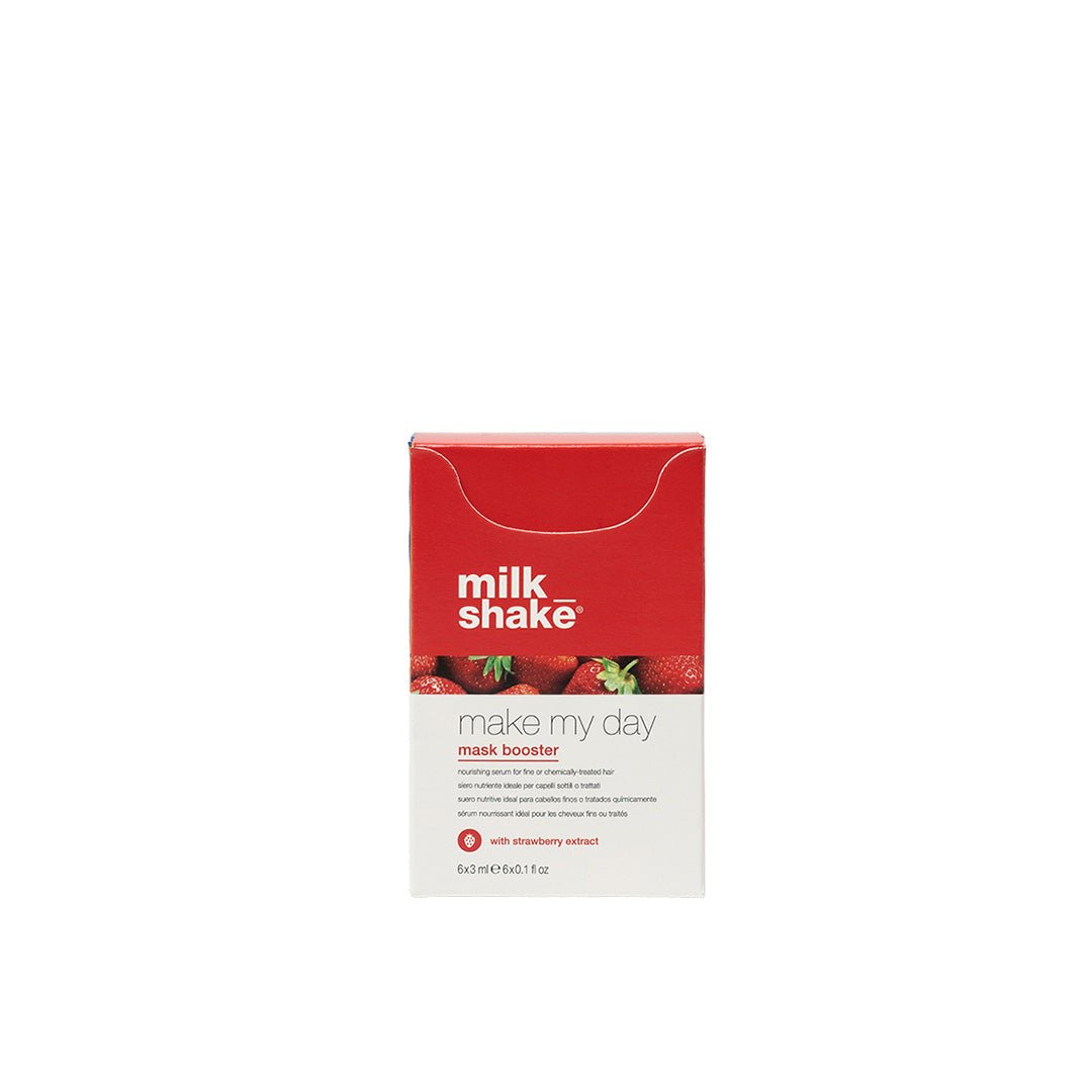 Milk_Shake Make My Day Mask Booster With Strawberry Extract 3ml X 6 Sachet - Beauty Tribe