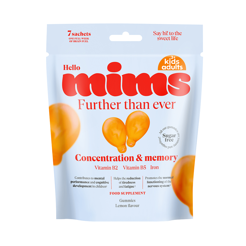 Mims Concentration &amp; Memory Gummies - Beauty Tribe