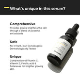 Minimalist 16% Vitamin C Face Serum With Vit E, & Ferulic Acid 20ml - Beauty Tribe