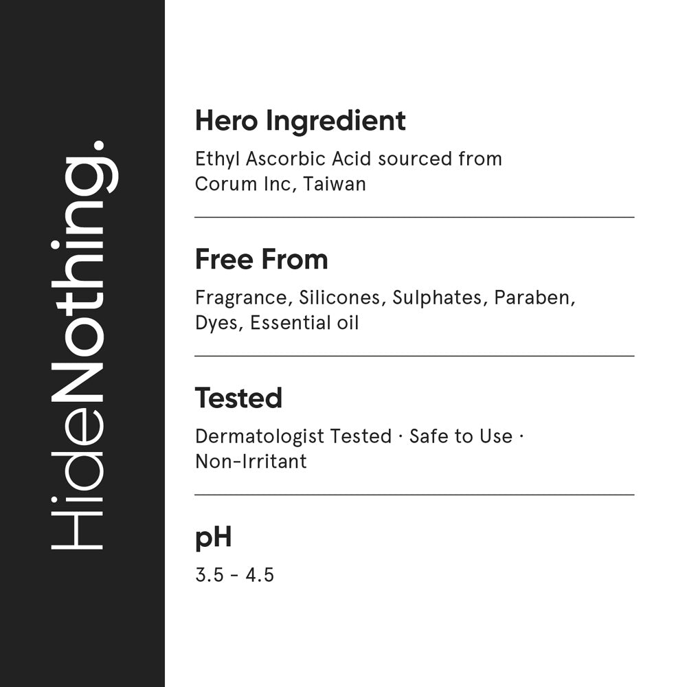 Minimalist 16% Vitamin C Face Serum With Vit E, & Ferulic Acid 20ml - Beauty Tribe