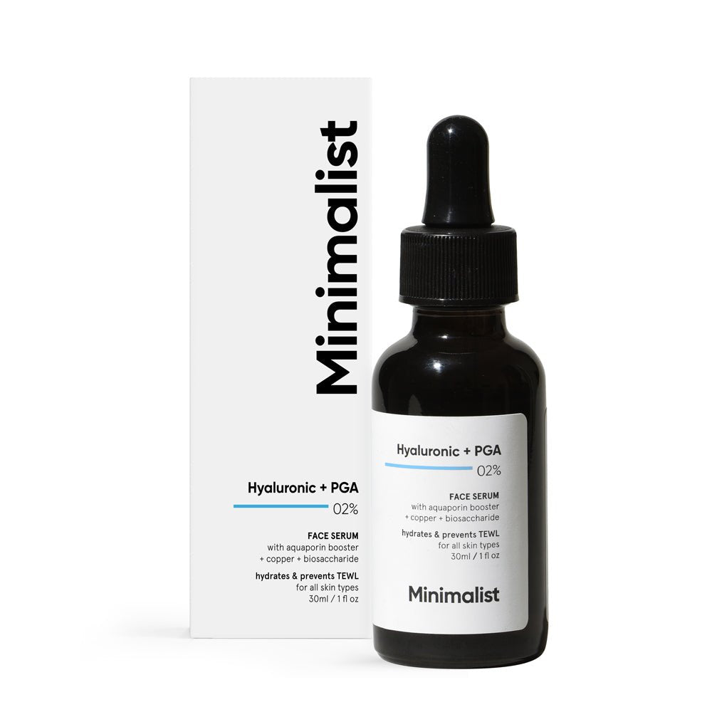 Minimalist 2% Hyaluronic Acid Daily Hydrating Face Serum 30 ml - Beauty Tribe