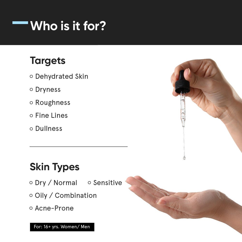 Minimalist 2% Hyaluronic Acid Daily Hydrating Face Serum 30 ml - Beauty Tribe