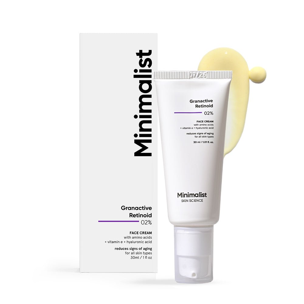 Minimalist 2% Retinoid Anti Aging Night Face Cream (Emulsion) 30ml - Beauty Tribe