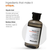 Minimalist 8% Glycolic Acid Exfoliating Toner With Bamboo Water 150 ml - Beauty Tribe