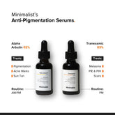 Minimalist Alpha Arbutin 2% Face Serum with Hyaluronic Acid 30ml - Beauty Tribe