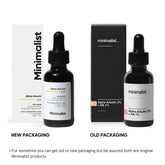 Minimalist Alpha Arbutin 2% Face Serum with Hyaluronic Acid 30ml - Beauty Tribe