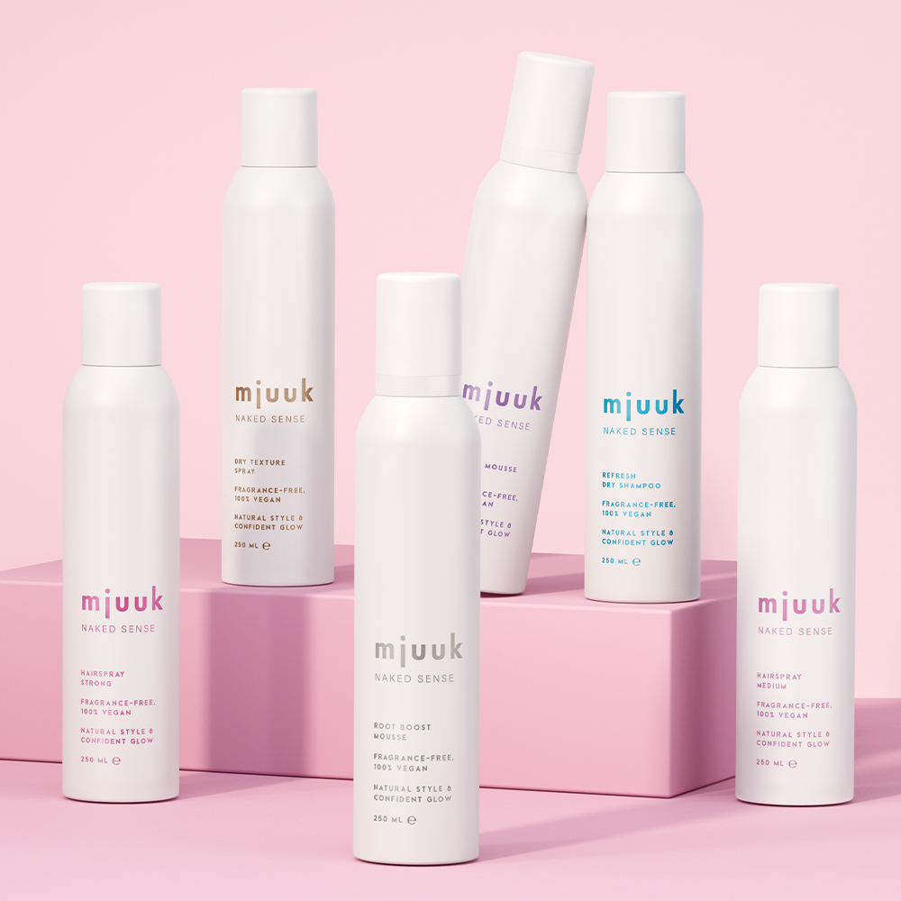 Mjuuk Naked Sense Fragrance Free Volume Mousse 250ml