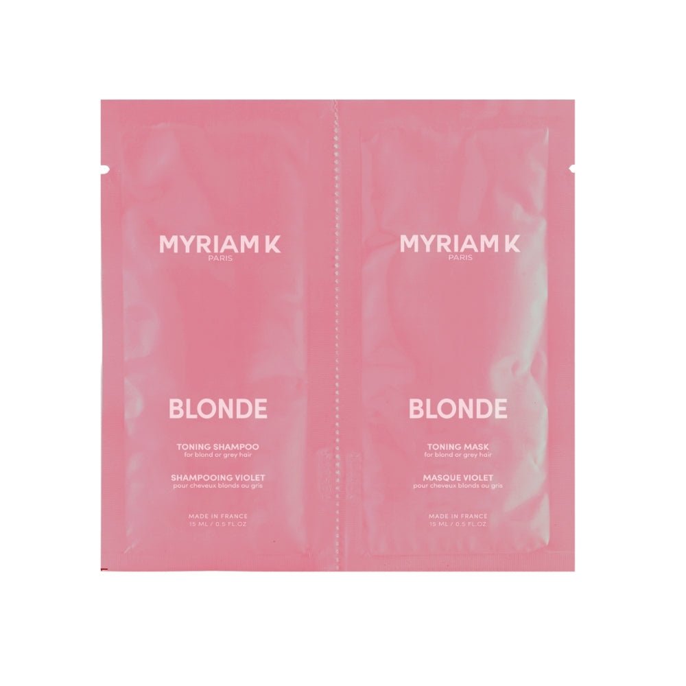 Myriam K Blonde Duo Shampoo & Mask 2x15ml - Beauty Tribe