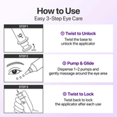 Numbuzin No.9 NAD+ Retinol Volumetox Eye Cream 10ml - Beauty Tribe