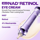 Numbuzin No.9 NAD+ Retinol Volumetox Eye Cream 10ml - Beauty Tribe