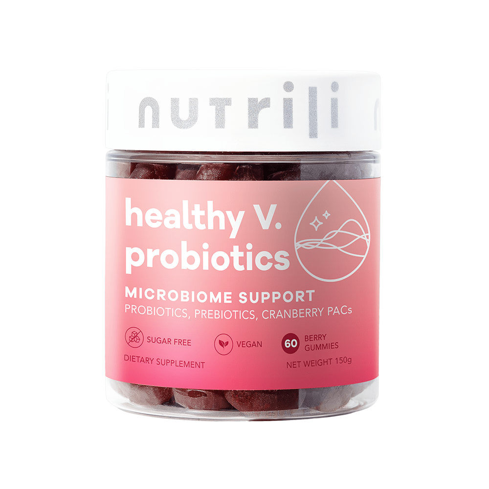 Nutrili Healthy V Probiotics 60 Sugar Free Gummies - Beauty Tribe