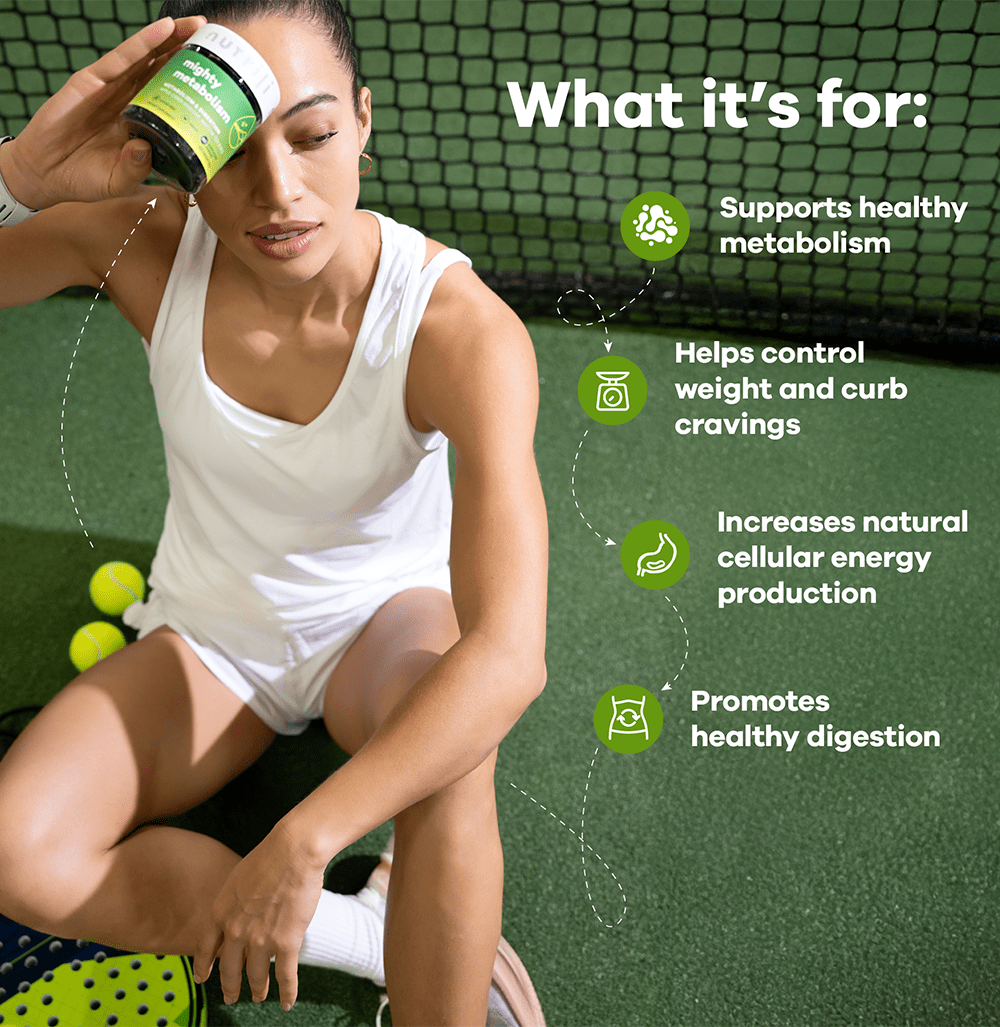 Nutrili Mighty Metabolism 60 Sugar Free Gummies - Beauty Tribe