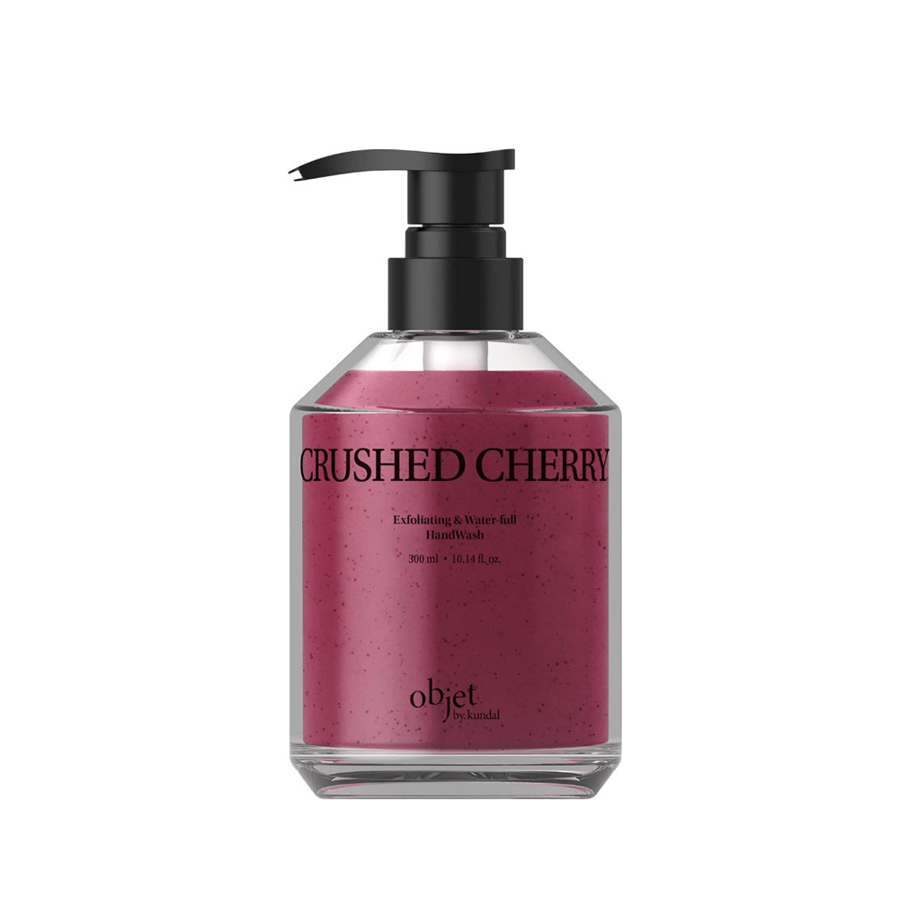 Objet by Kundal Exfoliating Hand Wash Crushed Cherry 300ml - Beauty Tribe