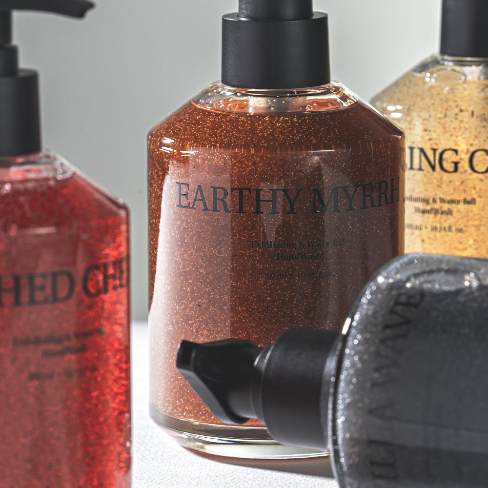 Objet by Kundal Exfoliating Hand Wash Earthy Myrrh 300ml