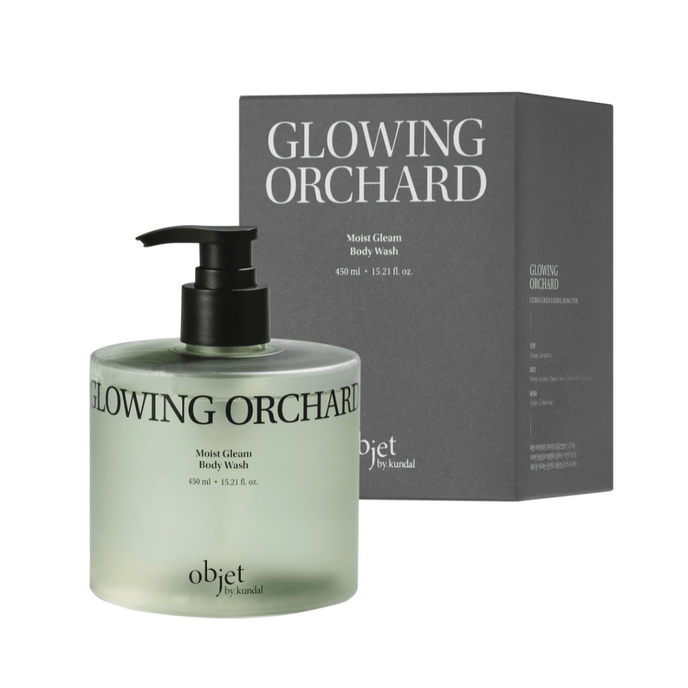 Objet by Kundal Glowing Orchard Moist Body Wash 450ml - Beauty Tribe