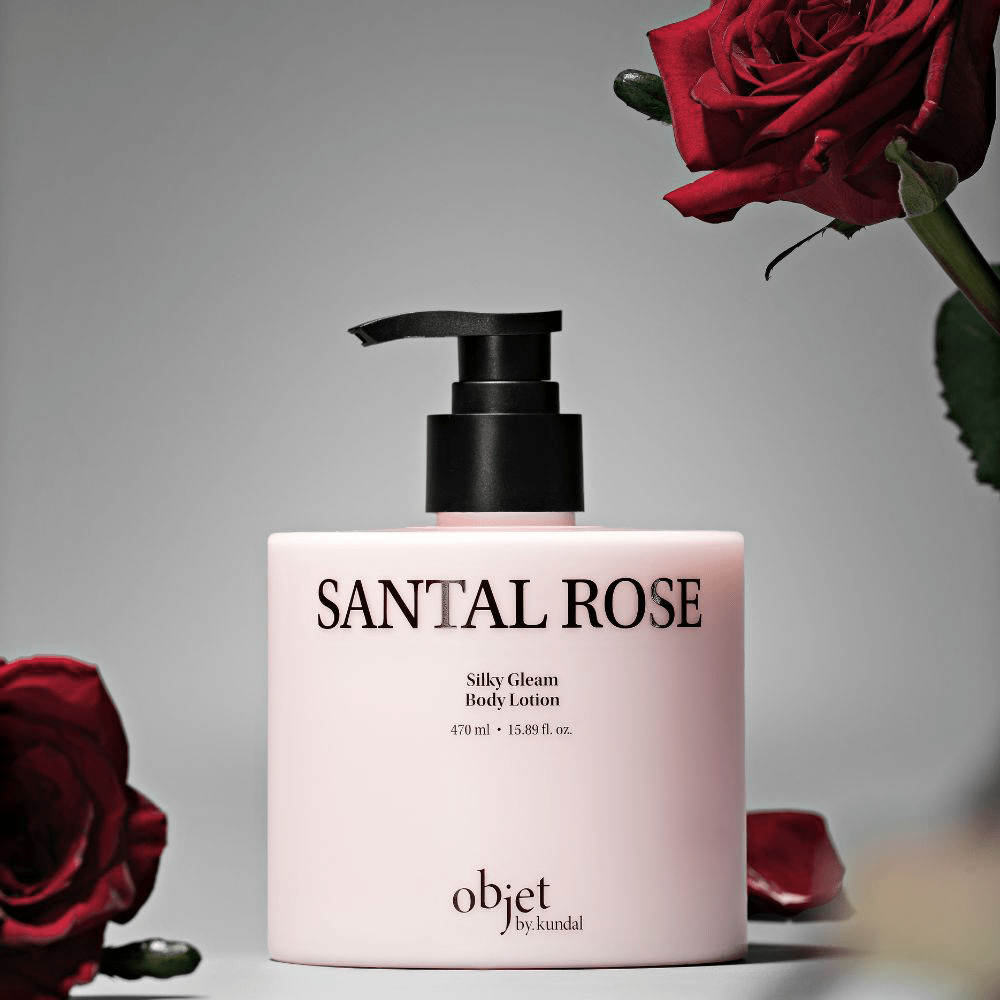 Objet by Kundal Santal Rose Silky Body Lotion 450ml - Beauty Tribe