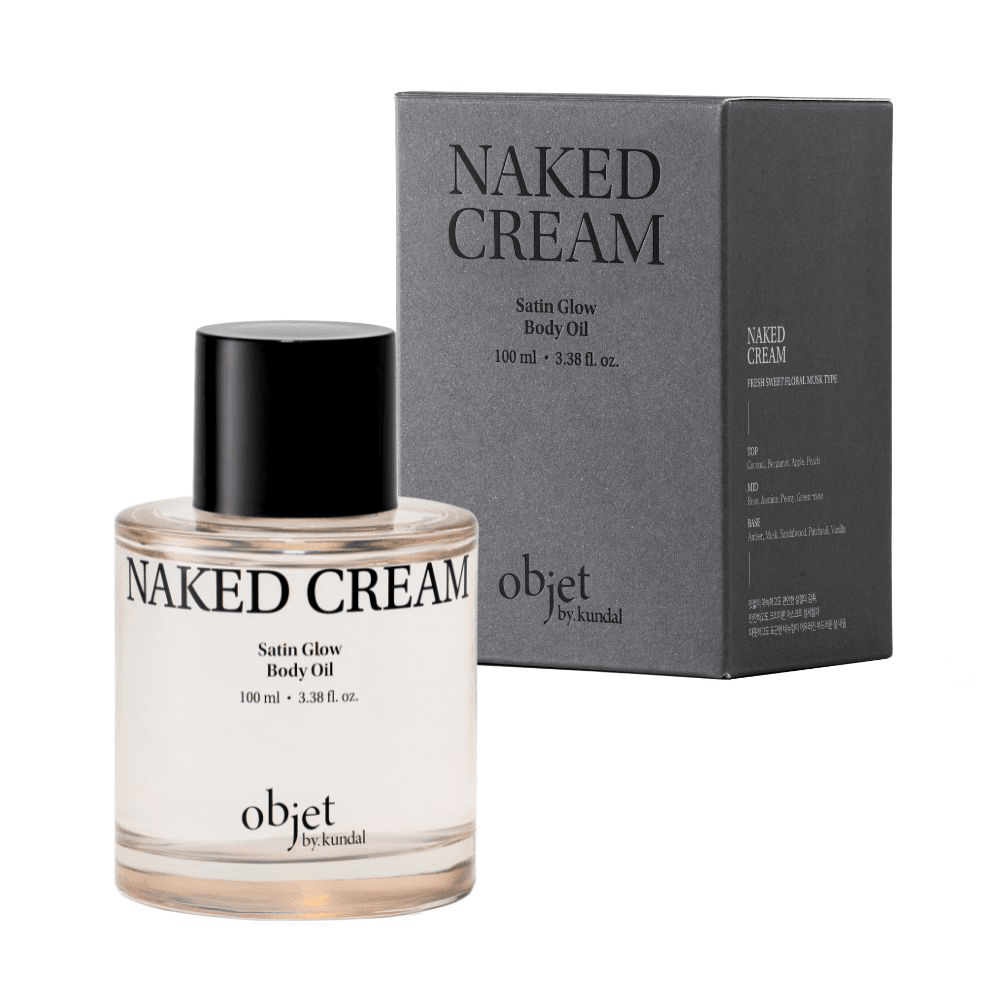 Objet by Kundal Satin Glow Body Oil Naked Cream 100ml - Beauty Tribe