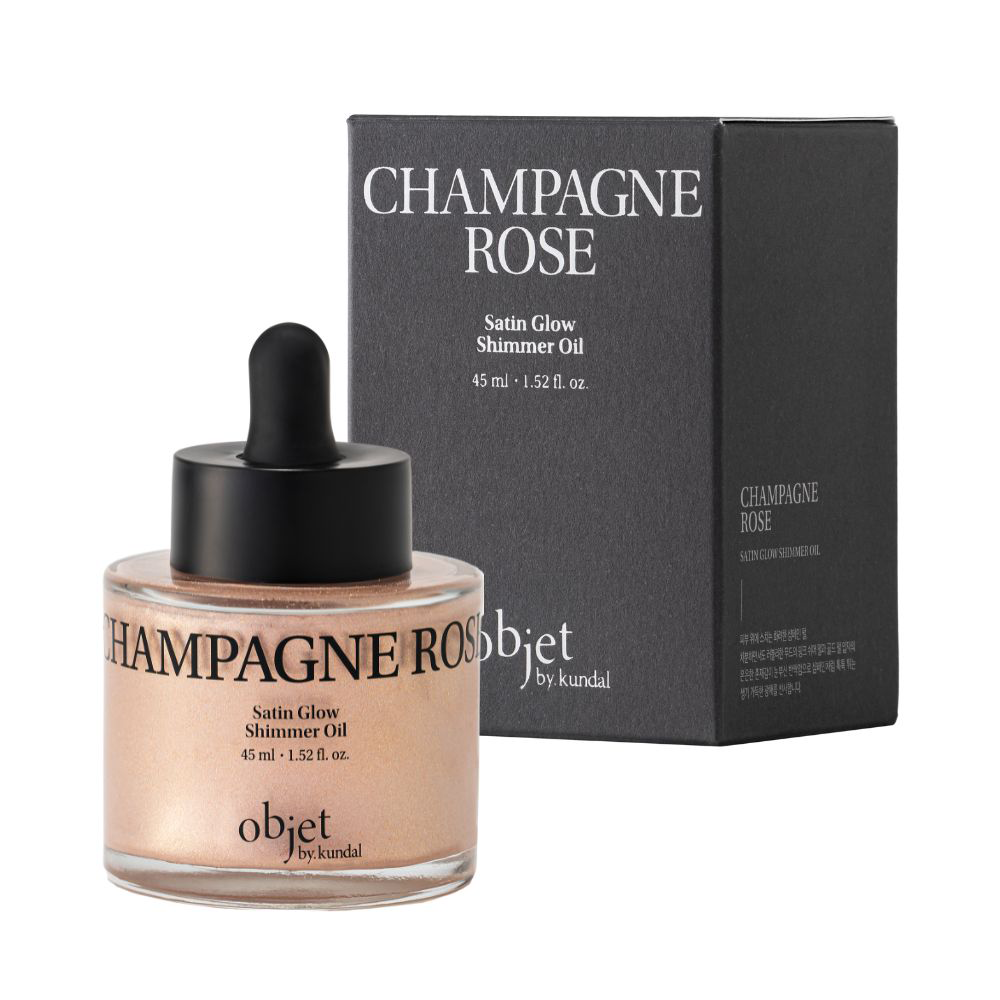 Objet by Kundal Satin Glow Shimmer Oil Champagne Rose 45ml