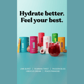 Oneshot Hydrate Electrolyte & Vitamin Drink Mix Hibiscus Dream (14 Sticks) - Beauty Tribe