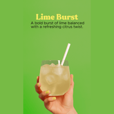 Oneshot Hydrate Electrolyte & Vitamin Drink Mix Lime Burst (14 Sticks) - Beauty Tribe