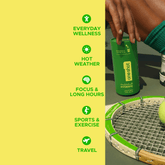 Oneshot Hydrate Electrolyte & Vitamin Drink Mix Lime Burst (14 Sticks) - Beauty Tribe