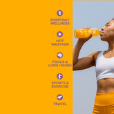 Oneshot Hydrate Electrolyte & Vitamin Drink Mix Passion Bliss (14 Sticks) - Beauty Tribe