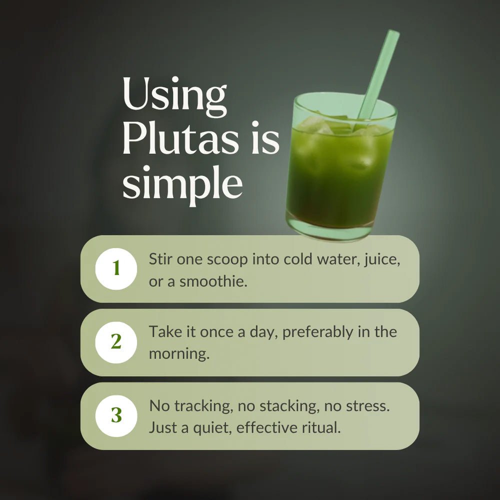 Plutas Super Greens Superfood Blend 320g - Beauty Tribe