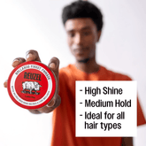 Reuzel Red Pomade Water Soluble 95g - Beauty Tribe