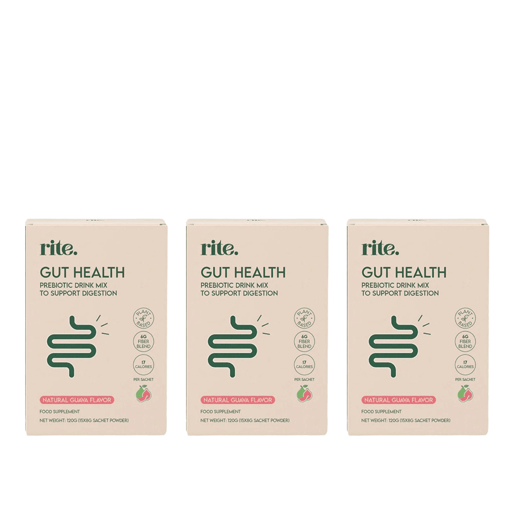 Rite Gut Health Prebiotic Drink Mix 3 Pack Set - Beauty Tribe